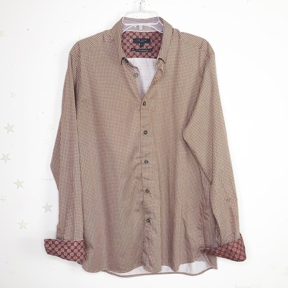 TED Baker London men’s button down shirt - Picture 2 of 9